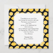 レモンかわいいズシトラスバースデーパーティー 招待状 (正面)