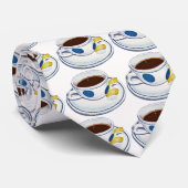 レモンが付いているシシリアのエスプレッソ ネクタイ (ロール)