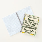 レモンが酸っぱくて作れるものはない ノートブック (内部)