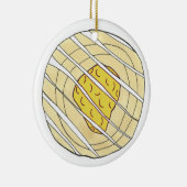 レモンさくらんぼダニッシュブレックファーストスウィートペストリー セラミックオーナメント (右)