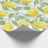 "レモンとして新しい" ラッピングペーパー (角)