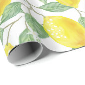 "レモンとして新しい" ラッピングペーパー (ロールコーナー)