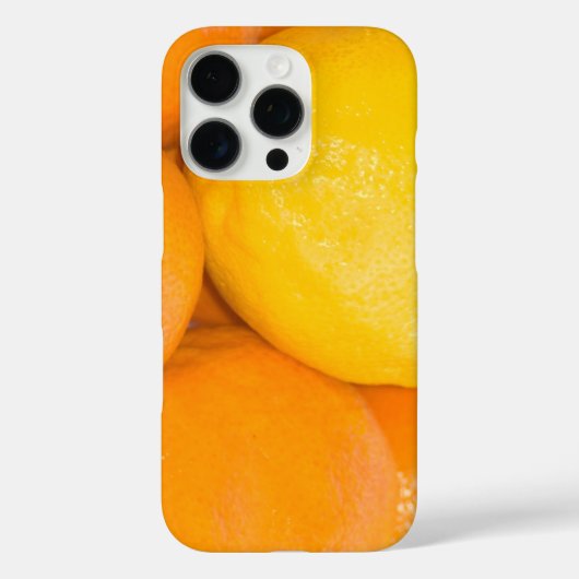 レモンとオレンジの柑橘類の食品写真 Case-Mate iPhoneケース (裏面)