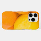 レモンとオレンジの柑橘類の食品写真 Case-Mate iPhoneケース (裏面 (横))