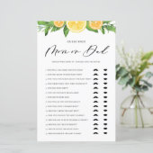 レモンとオレンジの母親かパパ彼は彼女がゲームを言った (スタンド正面)