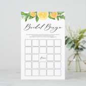 レモンとオレンジ夏のブライダルシャワービンゴゲーム (スタンド正面)