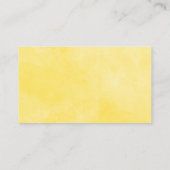 レモンとグリーンがテーマのベビーシャワーおむつくじ エンクロージャーカード (裏面)