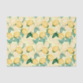 レモンとグリーン イエロー 薄葉紙 (正面)