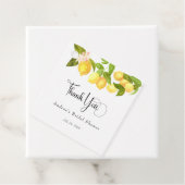 レモンとグリーン | ウェディングシャワーのお礼 フェイバータグ (インサイチュ)