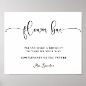 レモンとフローラミモザバーブライダルシャワーポスター ポスター (正面)