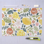 レモンとフローラ植物学 薄葉紙 (クラフト)