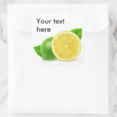 レモンとライム スクエアシール (バッグ)