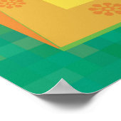 レモンとライム – 庭の女の子 ポスター (角)