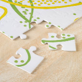 レモンとライム：新鮮なパターン。 ジグソーパズル (側面)