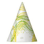 レモンとライム：新鮮なパターン。 パーティーハット (左)