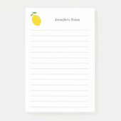 レモンとライン ポストイット (正面)