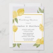 レモンとリネンウォーターのカラーウェディングシャワー (正面)