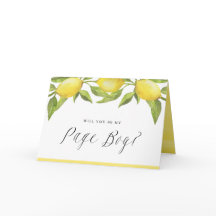 レモンと緑が私の小僧になる