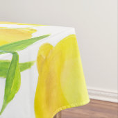 レモンと葉のデザイン テーブルクロス (インサイチュ)