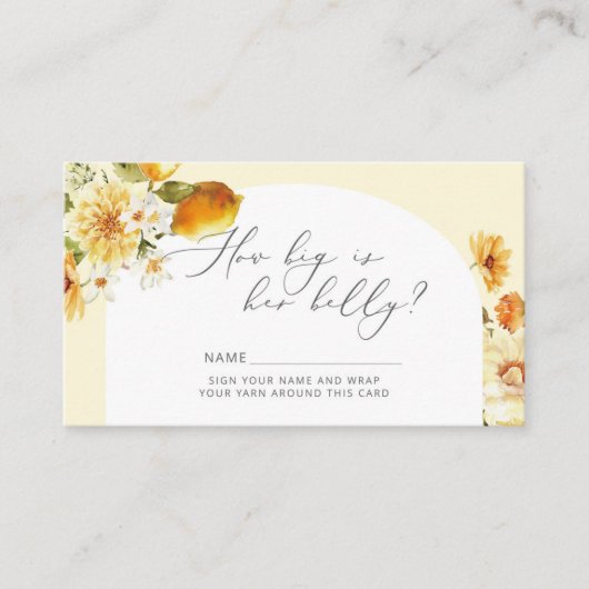 レモンどの位ママの腹のエンクロージャカード エンクロージャーカード (正面)