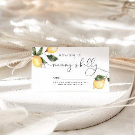 レモンどの位ママの腹のエンクロージャカード エンクロージャーカード