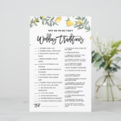 レモンなぜ我々は、その伝統結婚ゲームをする (スタンド正面)