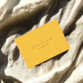 レモンにキスされた結婚式の出欠確認カード 出欠カード