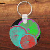 レモンのスライス キーホルダー (正面)