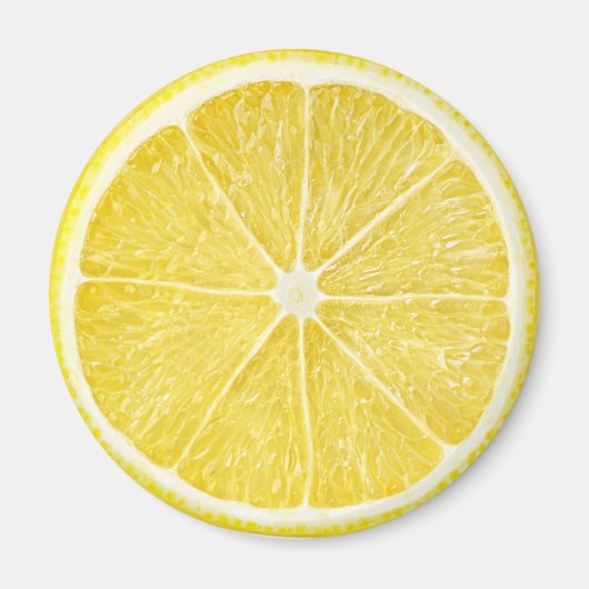 レモンのスライス マグネット (正面)
