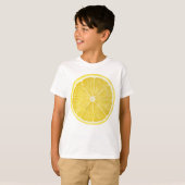レモンのスライス Tシャツ (正面フル)
