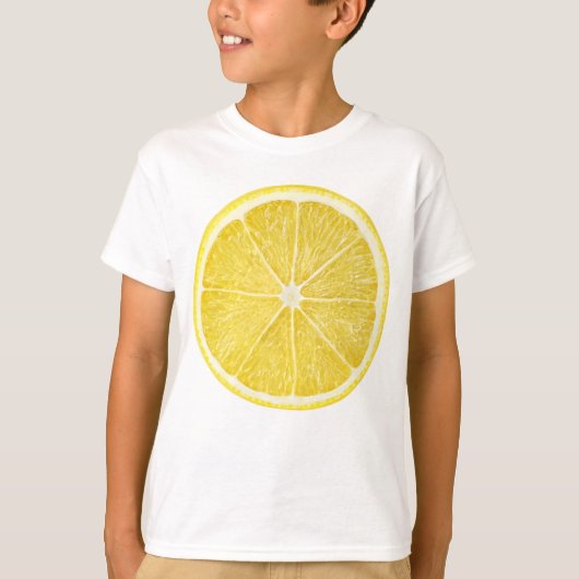 レモンのスライス Tシャツ (正面)