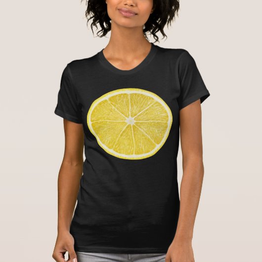 レモンのスライス Tシャツ (正面)