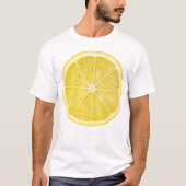 レモンのスライス Tシャツ (正面)