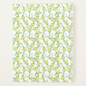 レモンのパタパーソナライズされたーン プランナー手帳 (裏面)