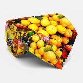 レモンのファッション 男性へ ネクタイ (ロール)