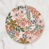 レモンのブライダルシャワー結婚か フェイバータグ (裏面)