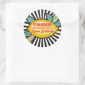 レモンのブランチのグルービーレイシェフケータリングベーカリー ラウンドシール (バッグ)