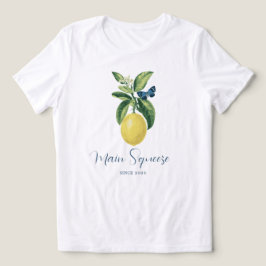 レモンのメインスクイーズベビーシャワーファミリーメンバー トライブレンドＴシャツ
