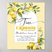 レモンのメイン絞り誕生日タイムカプセル ポスター (正面)