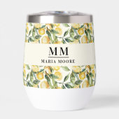 レモンのモノグラムイニシャル名 (正面)