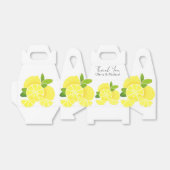 レモンのレモンのスライス熱帯黄色の果実 フェイバーボックス (折り畳みなし)