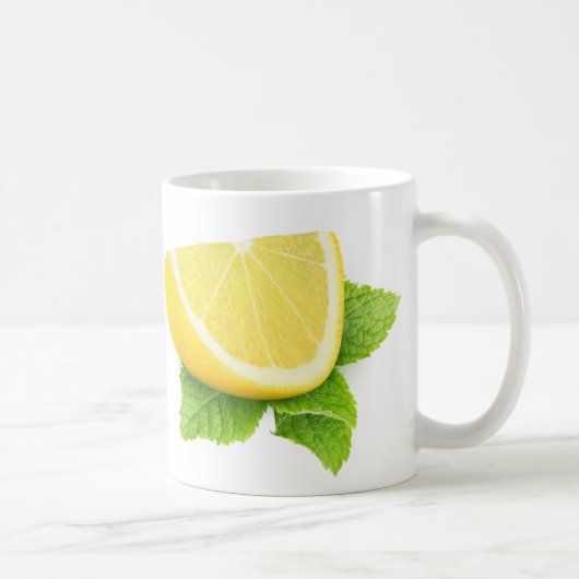 レモンの一片 コーヒーマグカップ (右)