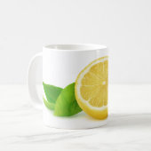 レモンの半分 コーヒーマグカップ (正面左)