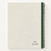 レモンの増補パーソナライズされた料 ノートブック (裏面)