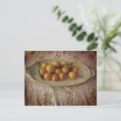 レモンの大皿 ポストカード (スタンド正面)