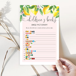 レモンの子供の本絵文字ゲーム