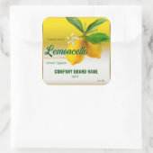 レモンの実とレモンチェッロ スクエアシール (バッグ)