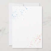 レモンの性別発表パーティー 招待状 (裏面)