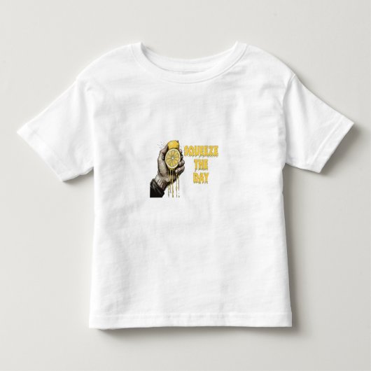 レモンの日を絞り尽くせ パン トドラーTシャツ (正面)