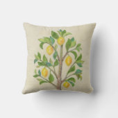 レモンの木の装飾用クッション クッション (裏面)